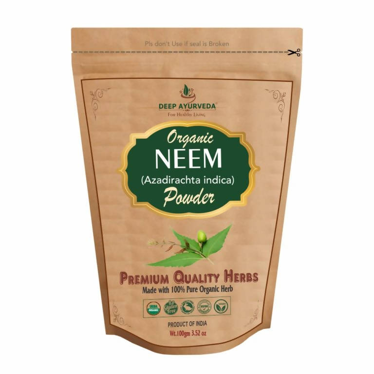 Deep Ayurveda Organic Neem Powder - Distacart