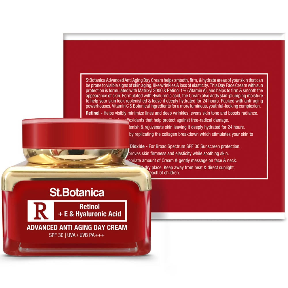 St.Botanica Retinol Advanced Anti Aging Day Cream SPF 30