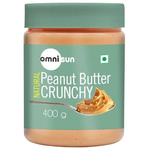 Buy Wow Life Science Crunchy Unsweetened Peanut Butter Online at Best Price