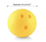 Thumbnail for Kipa Big Size Plastic Blue Bowling Set 6 Pins 2 Balls Large Bowling Toy for Kids Multi Color with Smart Chain Carry Case - Distacart