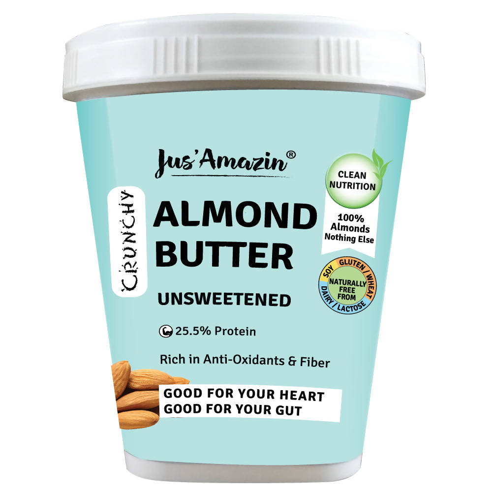 Jus Amazin Almond Butter Unsweetened - Distacart