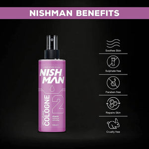Nishman After Shave Cologne Storm - Liquid Based - Distacart