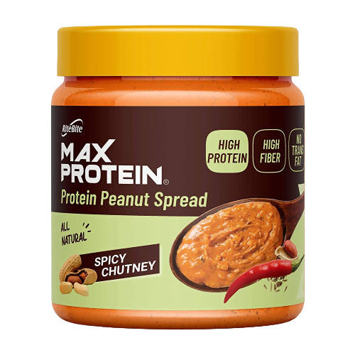 RiteBite Max Protein Spicy Chutney Peanut Butter - Distacart