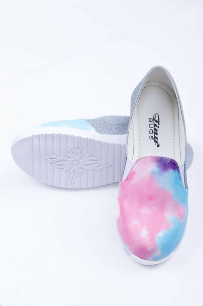 Tiny Bugs Girls Multi Color Prited Flat Casual Wear Ballerinas - Multi Color - Distacart