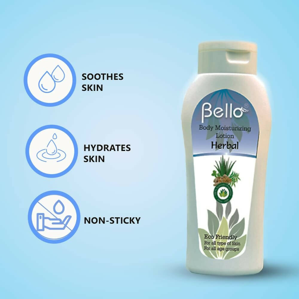 Bello Herbals Body Moisturizing Lotion Herbal & Natural - Distacart