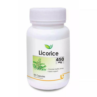 Biotrex Licorice 450mg Capsules - Distacart