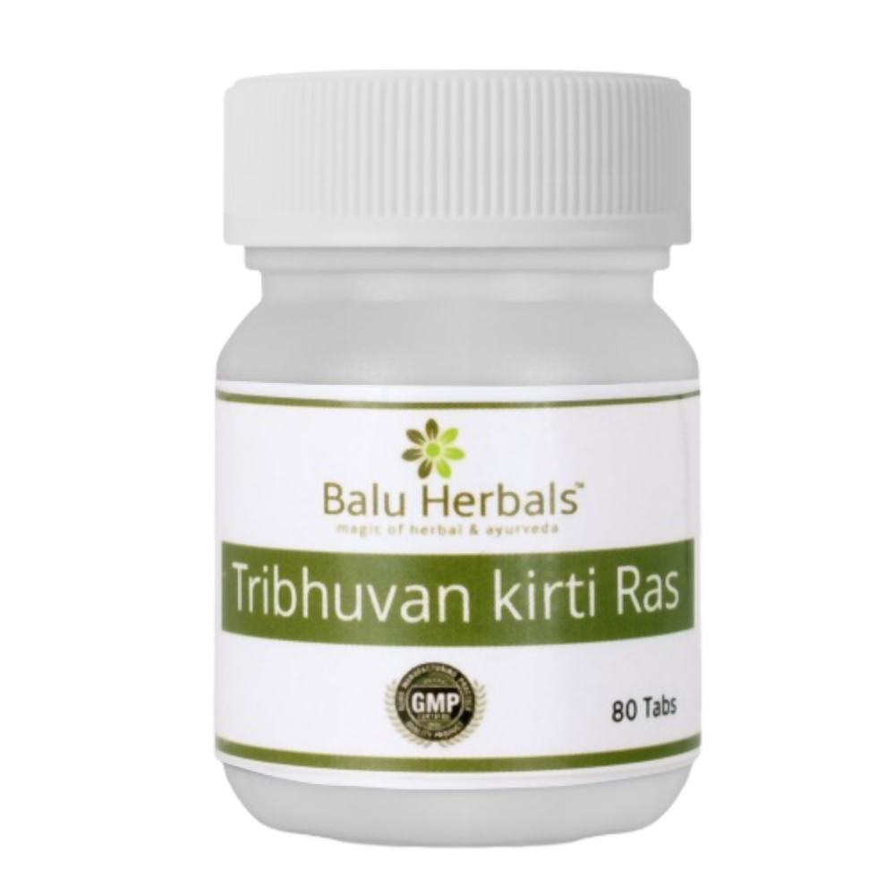 Balu Herbals Tribhuvanakirti Ras Tablets - Distacart