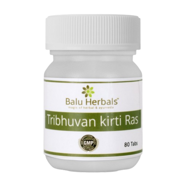 Balu Herbals Tribhuvanakirti Ras Tablets - Distacart