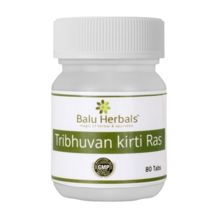 Balu Herbals Tribhuvanakirti Ras Tablets - Distacart
