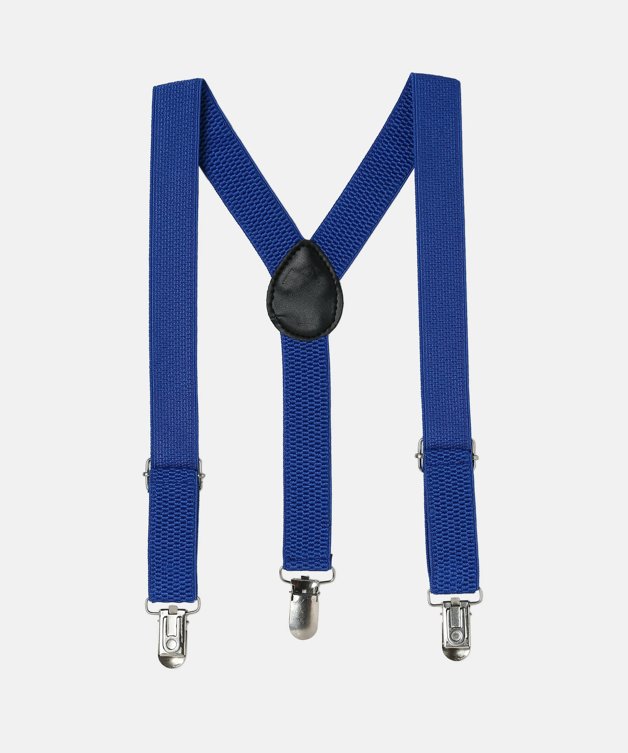 Manet Boys Solid Suspenders - Blue - Distacart
