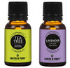 Earth N Pure Tea Tree & Lavender Essential Oils