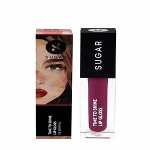 Sugar Time To Shine Lip Gloss - Berryda (Deep Berry with cool undertone) - Distacart