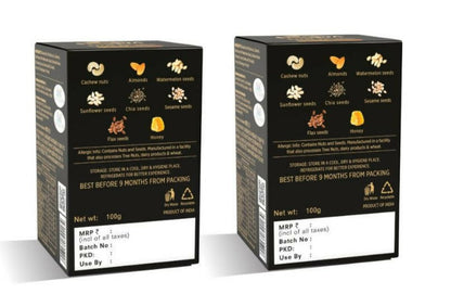 Eatopia Nut Pops Crunchy Nuts & Seeds Cluster - Pure Honey - Distacart