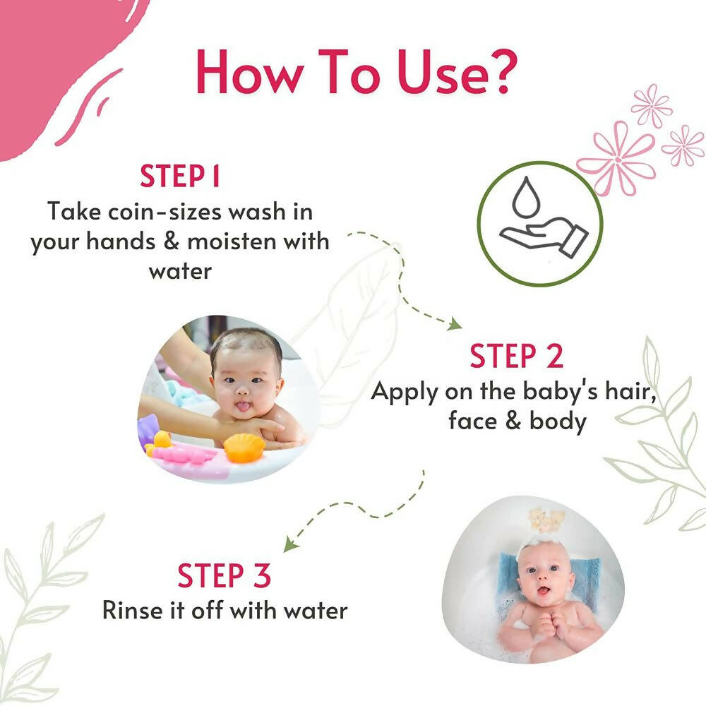 Pokonut Herbal Baby Body Bath - Distacart