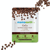 Thumbnail for Mamaearth CoCo Bamboo Sheet Mask with Coffee & Cocoa for Skin Awakening