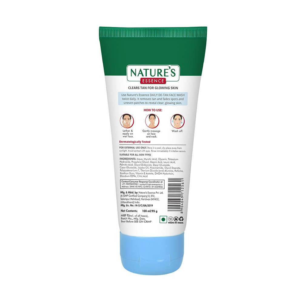 Nature's Essence Daily De-Tan Face Wash - Distacart