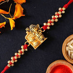 Thumbnail for Cute Ganesha Rakhi and Cashew Jar