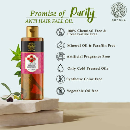 Buddha Natural Hair Oil For Men & Women - Distacart