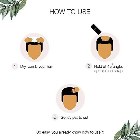 Kerrato Hair Fibres For Thinning Hair (Natural Black) - Distacart