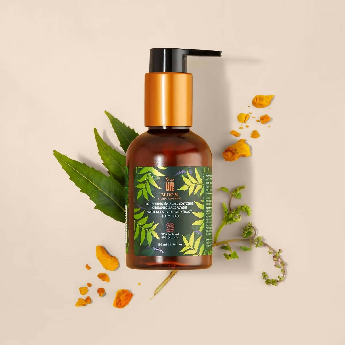 Isha Life Purifying & Acne Control Organic Face Wash - Distacart