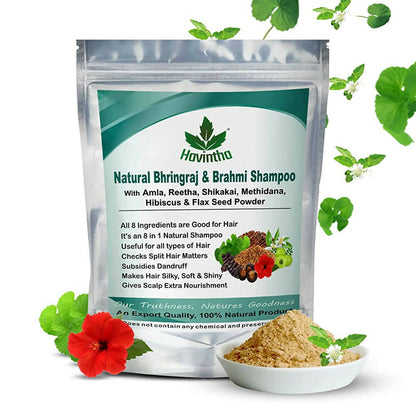 Havintha Natural Bhringraj & Brahmi Shampoo - Distacart