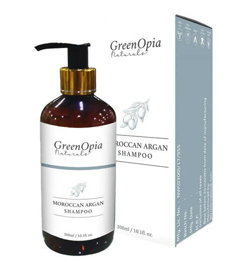 GreenOpia Naturals Moroccan Argan Oil Hair Shampoo - Distacart