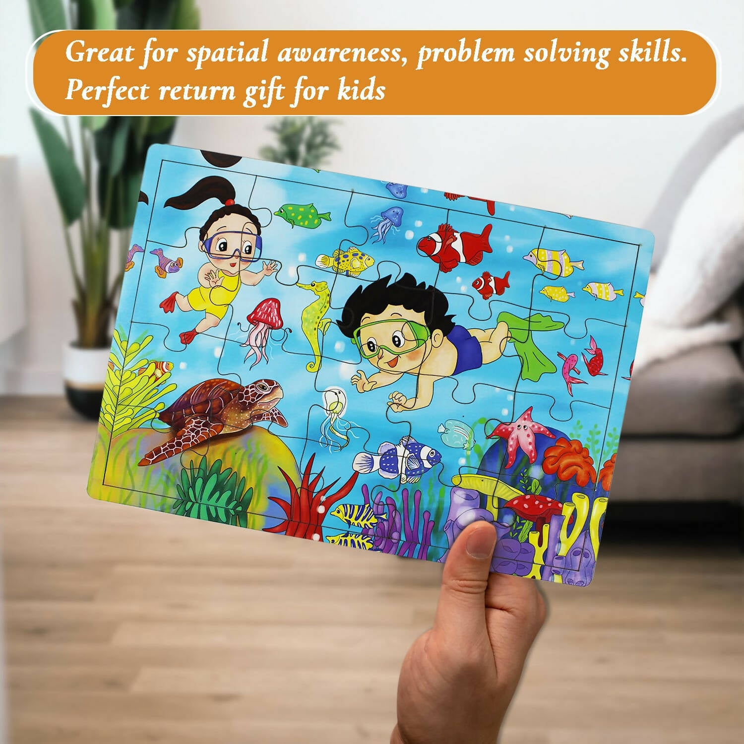 Matoyi Marine World Jigsaw Puzzle For Kids - Distacart