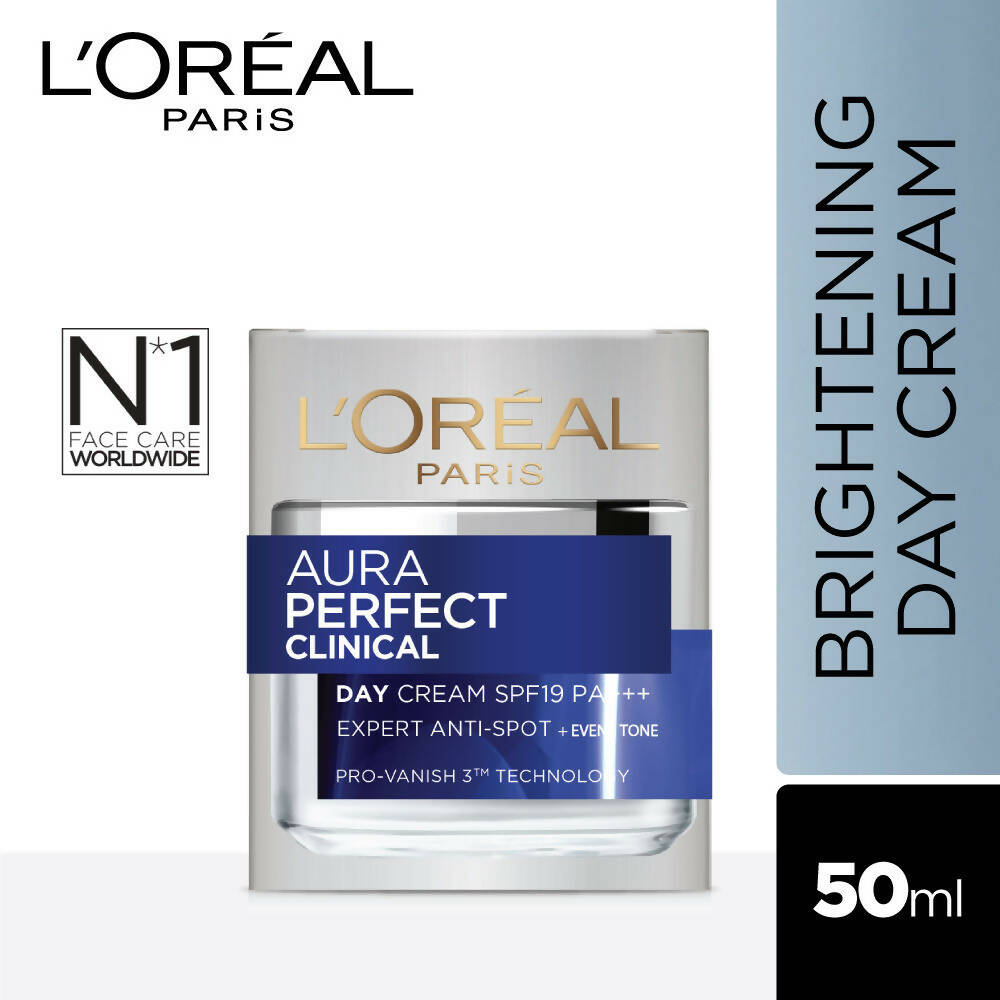 L'Oreal Paris Aura Perfect Clinical Day Cream With With SPF19 PA+++ - Distacart