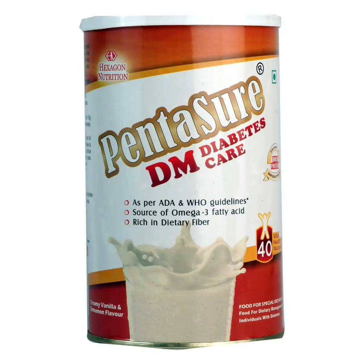 PentaSure DM Diabetes Care Powder - Creamy Vanilla & Cinnamon - Distacart