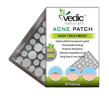 Vedic Naturals Acne Pimple Patches For Face & Skin Treatment - Distacart