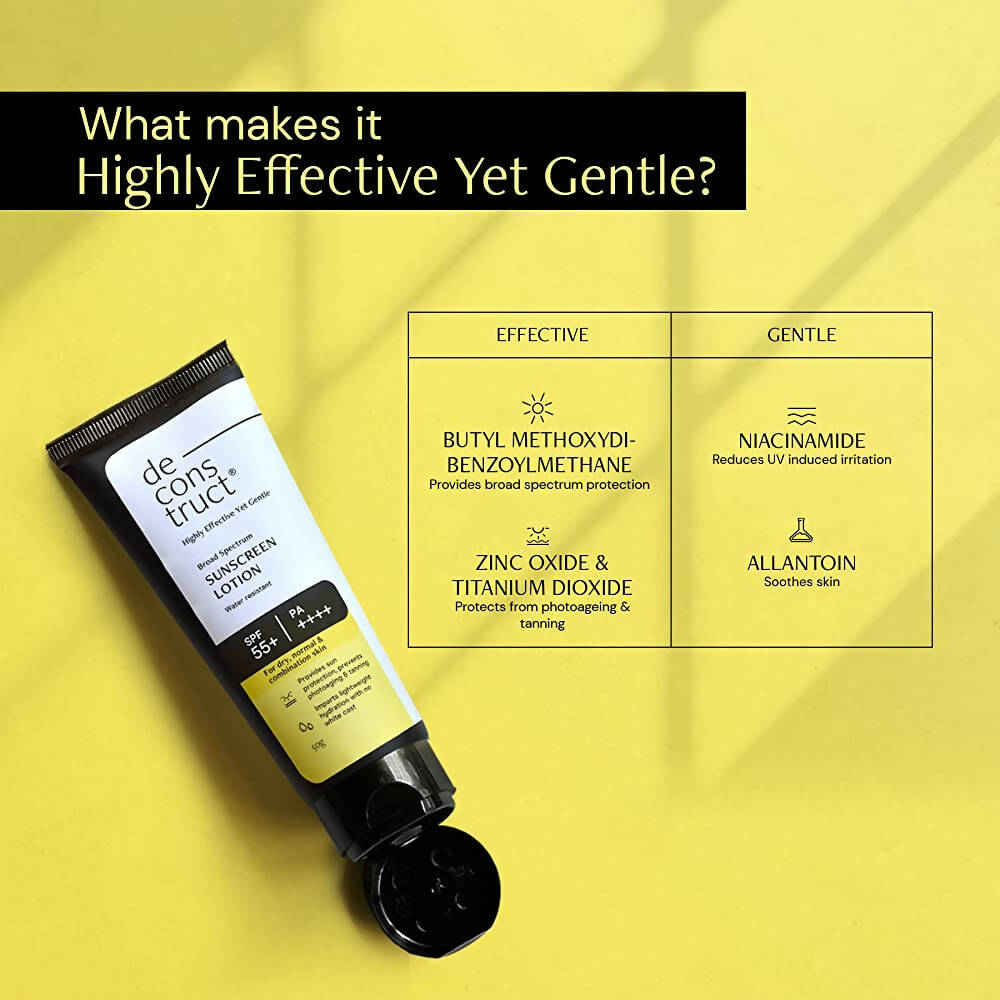 Deconstruct Broad Spectrum Sunscreen Lotion - Distacart