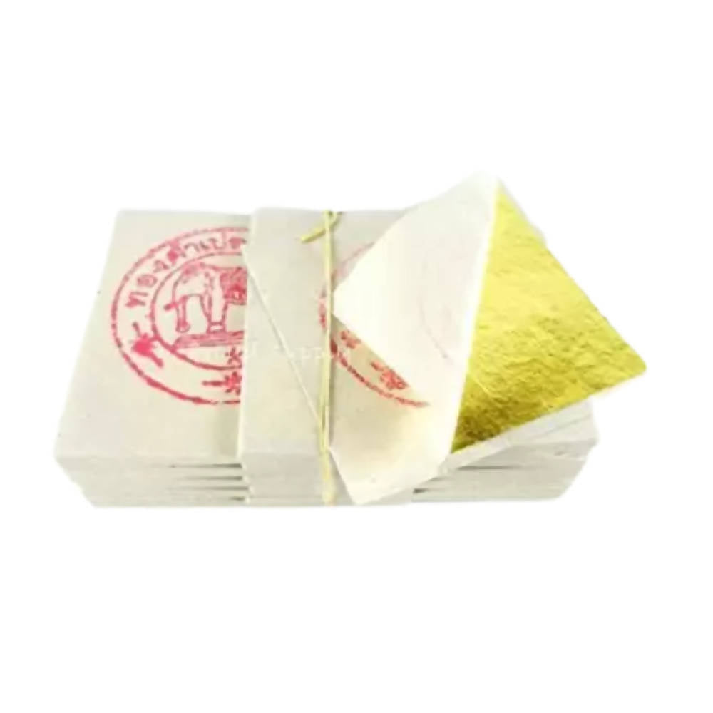 Shree Varnika Thailand Art Gold Leaf Sheets - Distacart