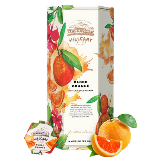 The Hillcart Tales Blood Orange Hot And Cold Tisane Tea Bags - Distacart