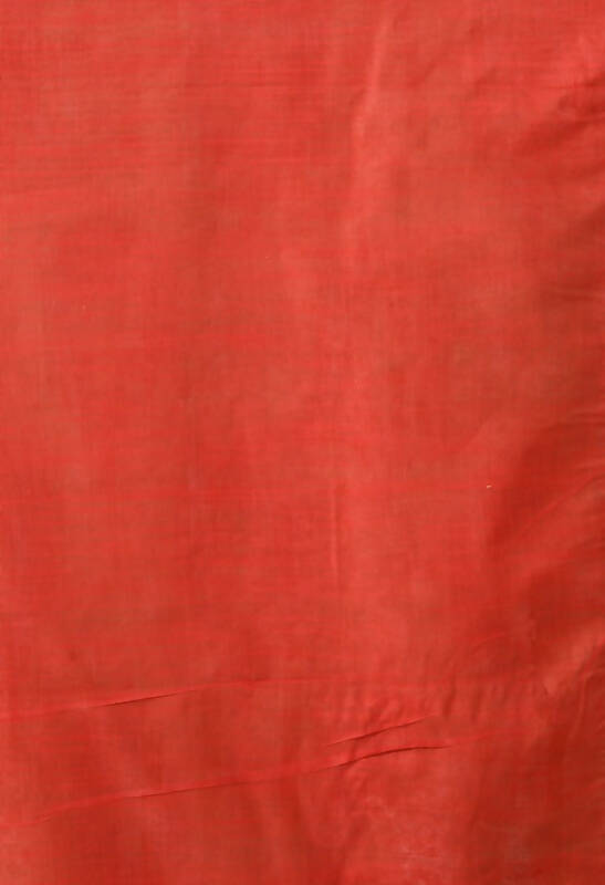 Mominos Fashion Moeza Light Green & Red Bhagalpuri Handloom Ikat Pure Cotton Saree with unstitched Blouse piece - Distacart