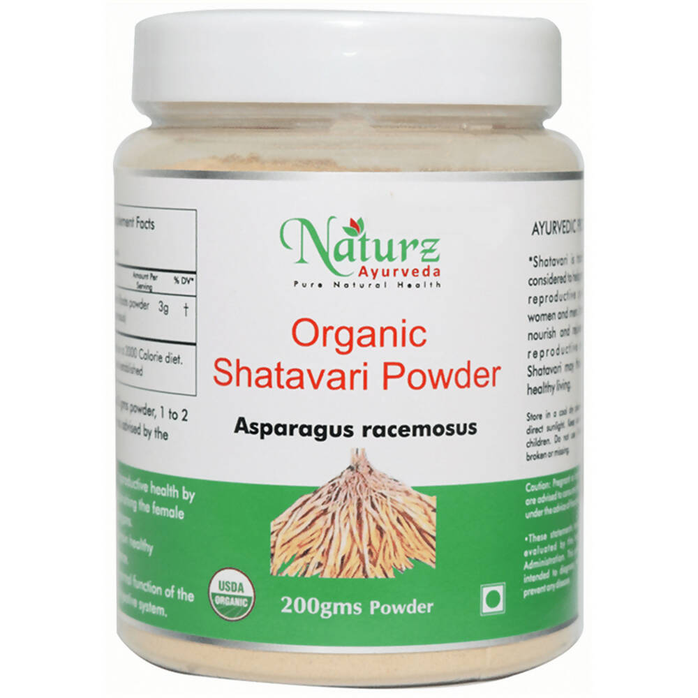 Naturz Ayurveda Organic Shatavari Powder - Distacart