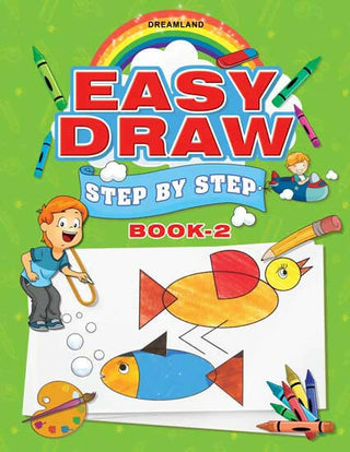 Dreamland Easy Draw Step by Step Book 2 - Distacart