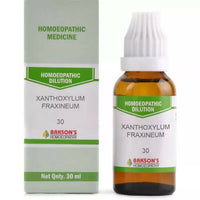 Thumbnail for Bakson's Homeopathy Xanthoxylum Fraxineum Dilution - Distacart