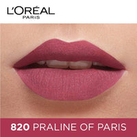 Thumbnail for L'Oreal Paris Infallible Ultra Matte Liquid Lipstick Les Macarons - 820 Praline Of Paris - Distacart