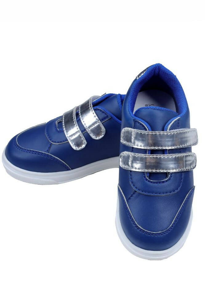 Tiny Bugs Unisex Double Strap Sneakers - Blue - Distacart