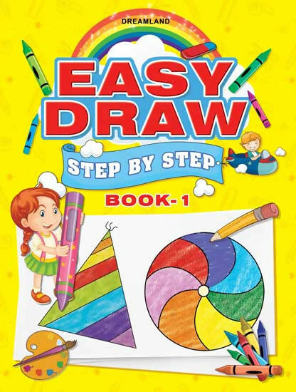 Dreamland Easy Draw Step by Step Book 1 - Distacart