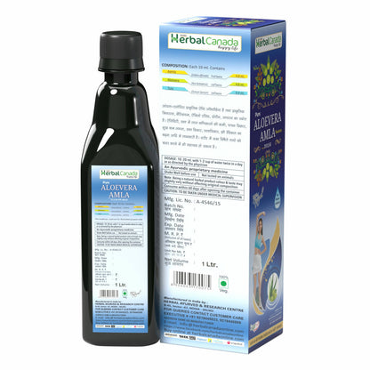 Herbal Canada Aloevera Amla Swaras - Distacart