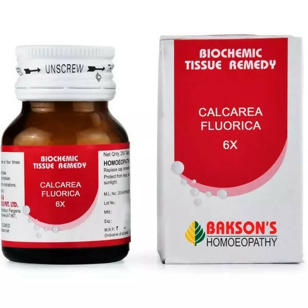Bakson's Homeopathy Calcarea Fluorica Tablets - Distacart