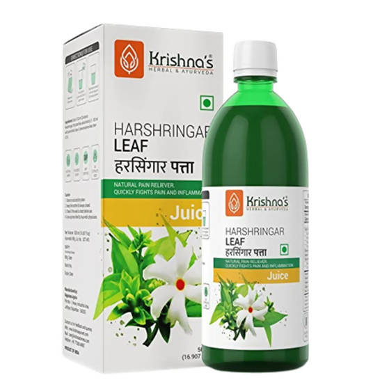 Krishna's Herbal & Ayurveda Harshringar Leaf Juice - Distacart