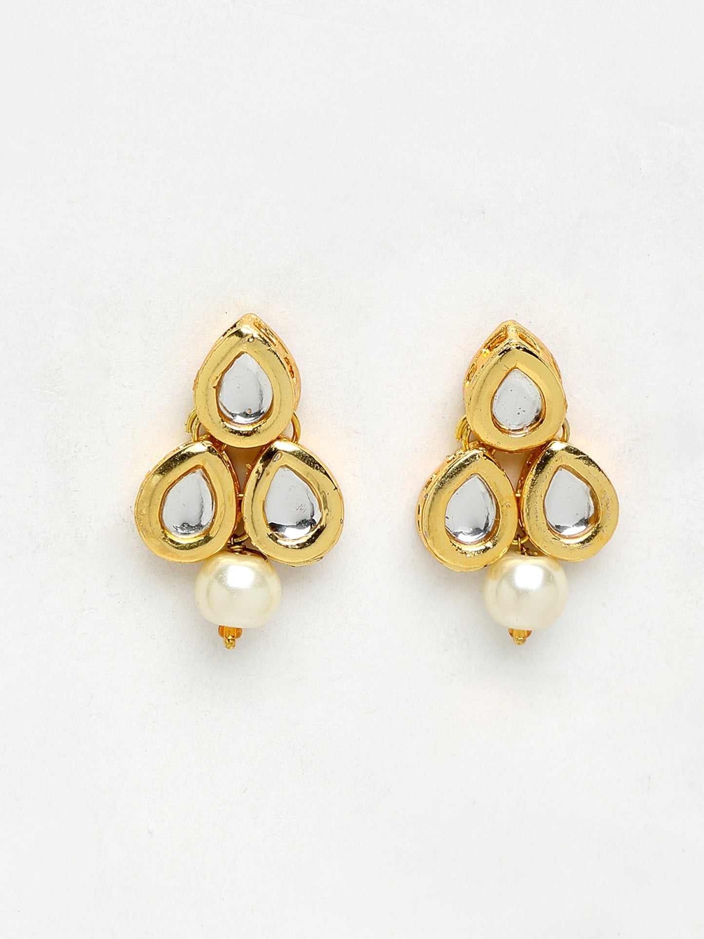 Kundan Studs - Ruby Raang - Distacart