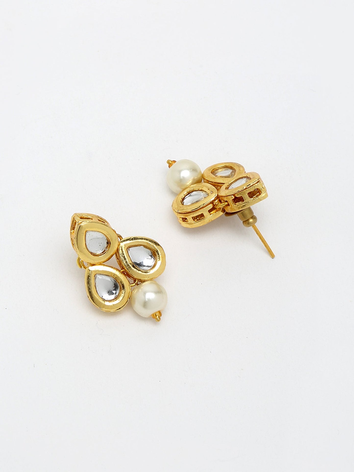 Kundan Studs - Ruby Raang - Distacart