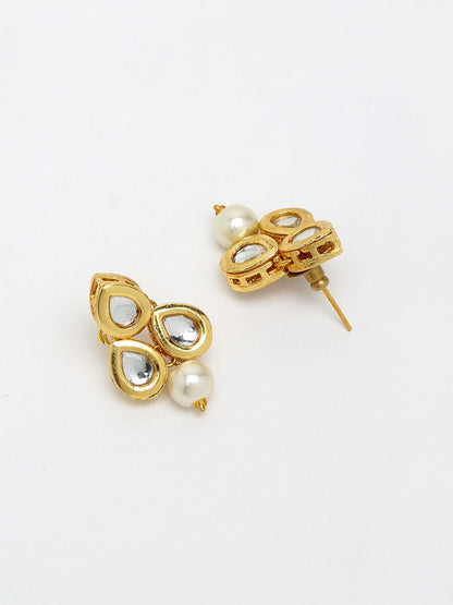 Kundan Studs - Ruby Raang - Distacart