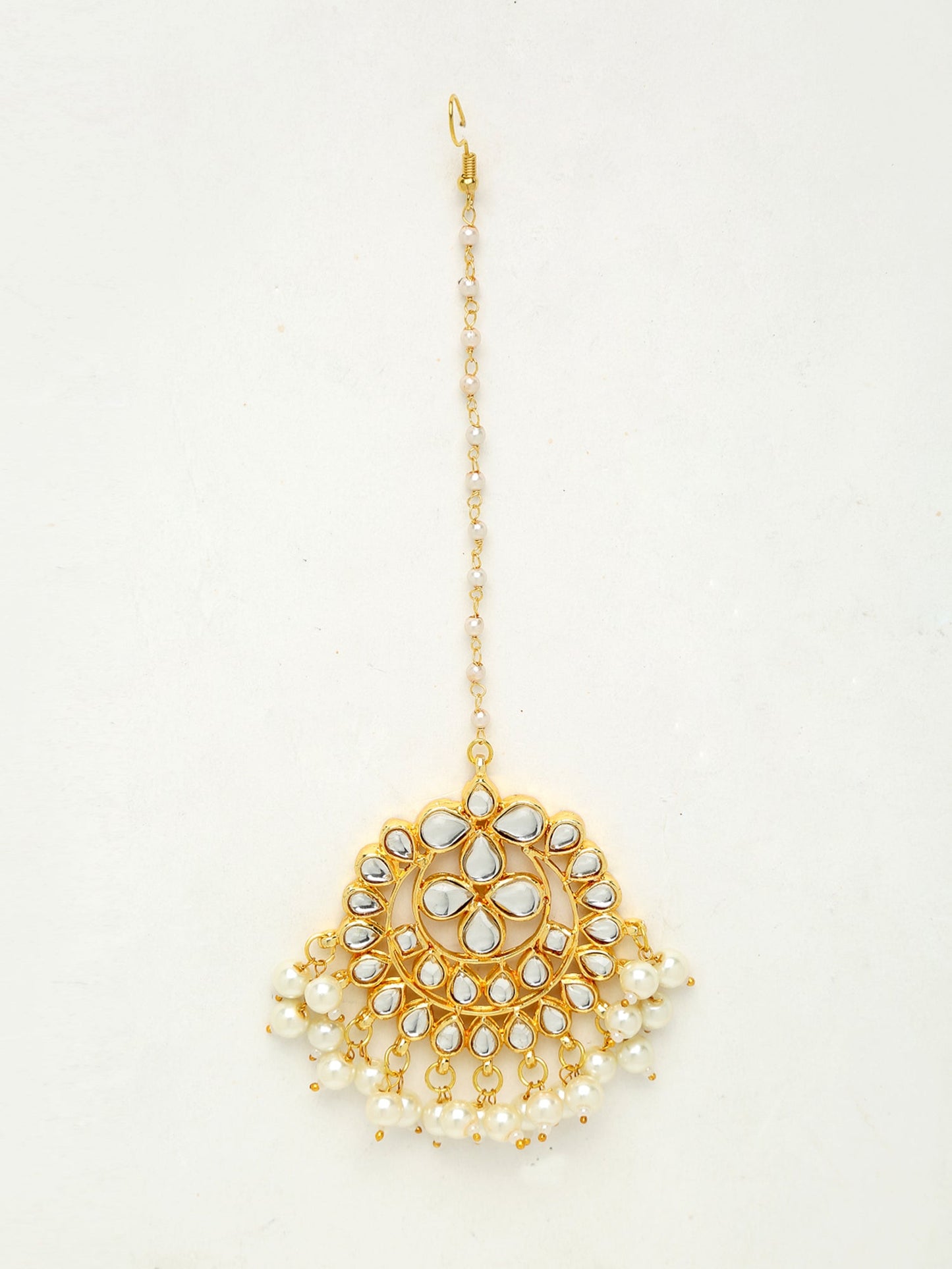 Kundan Maang Tikka - Ruby Raang - Distacart