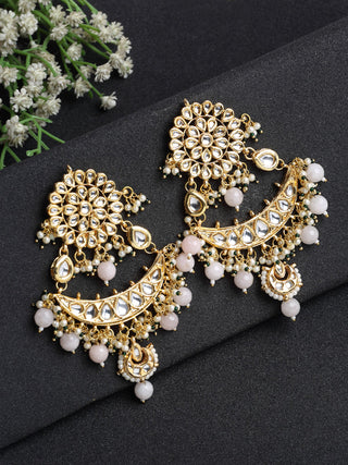 Kundan Earrings - Ruby Raang - Distacart