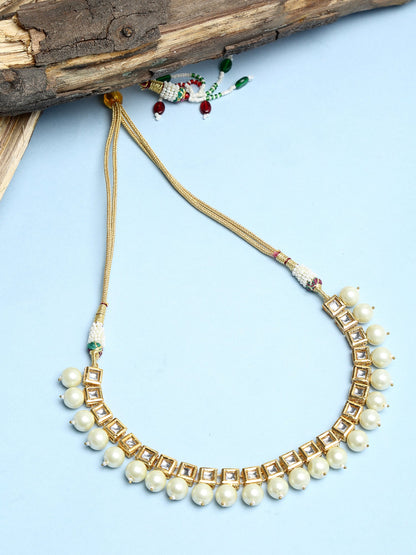 Kundan Neckpiece - Ruby Raang - Distacart