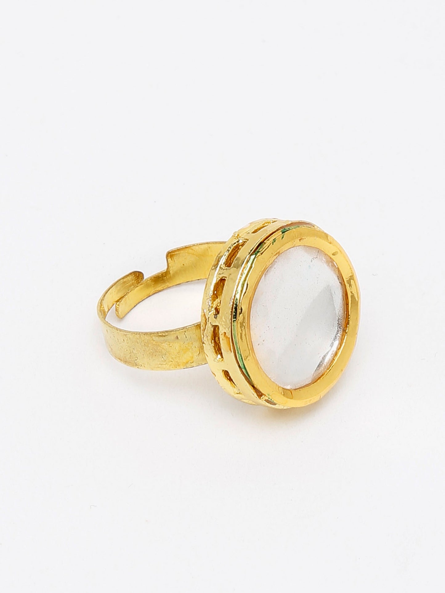 Kundan Ring - Ruby Raang - Distacart